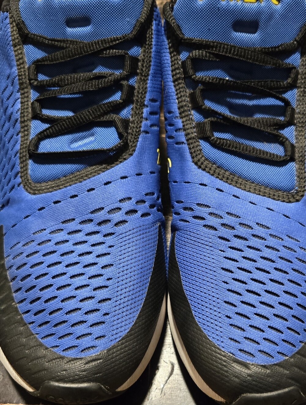 Nike Men’s Athletic Shoes Blue and Black